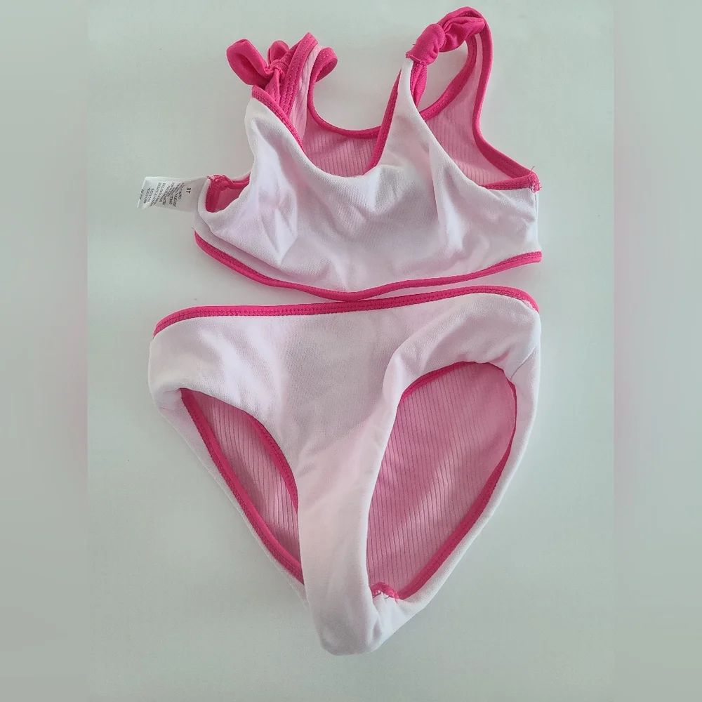 Barbie Toddler Girl Swimsuit Two Piece Size 3T